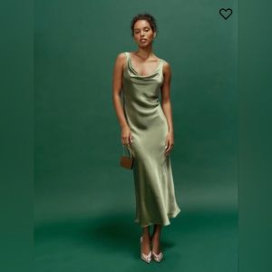 Reformation Bryn Silk Dress